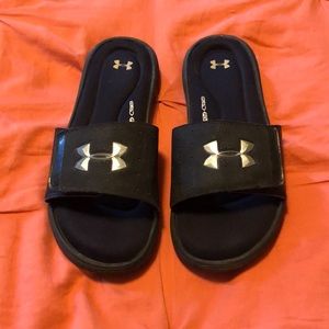 Under Armour athletic slides
